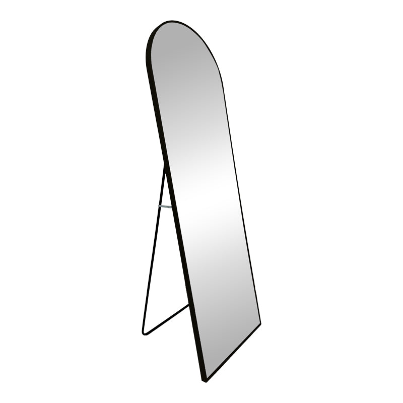 Καθρέπτης Lorens Μαύρο Αλουμίνιο 46x2.5x150