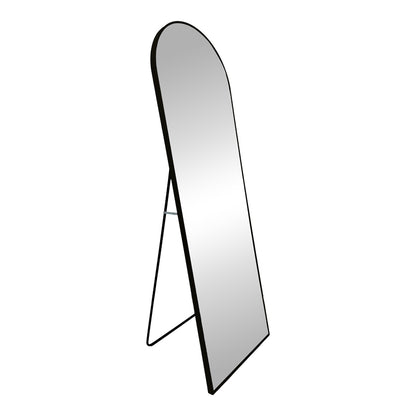 Καθρέπτης Lorens Μαύρο Αλουμίνιο 46x2.5x150