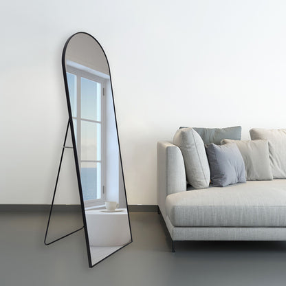 Καθρέπτης Lorens I Μαύρο Αλουμίνιο 60x40x160