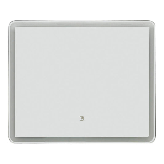 Καθρέπτης LED Quadrou PP-Αλουμίνιο 60x3x50