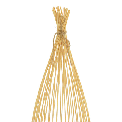 Φωτιστικό Δαπέδου Florance Ε27 Μπαμπού σε Φυσική Απόχρωση Φ28x100