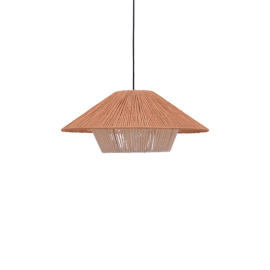 Φωτιστικό Οροφής Jarpie Ε27 Rope σε Φυσική Απόχρωση Φ49.5x20