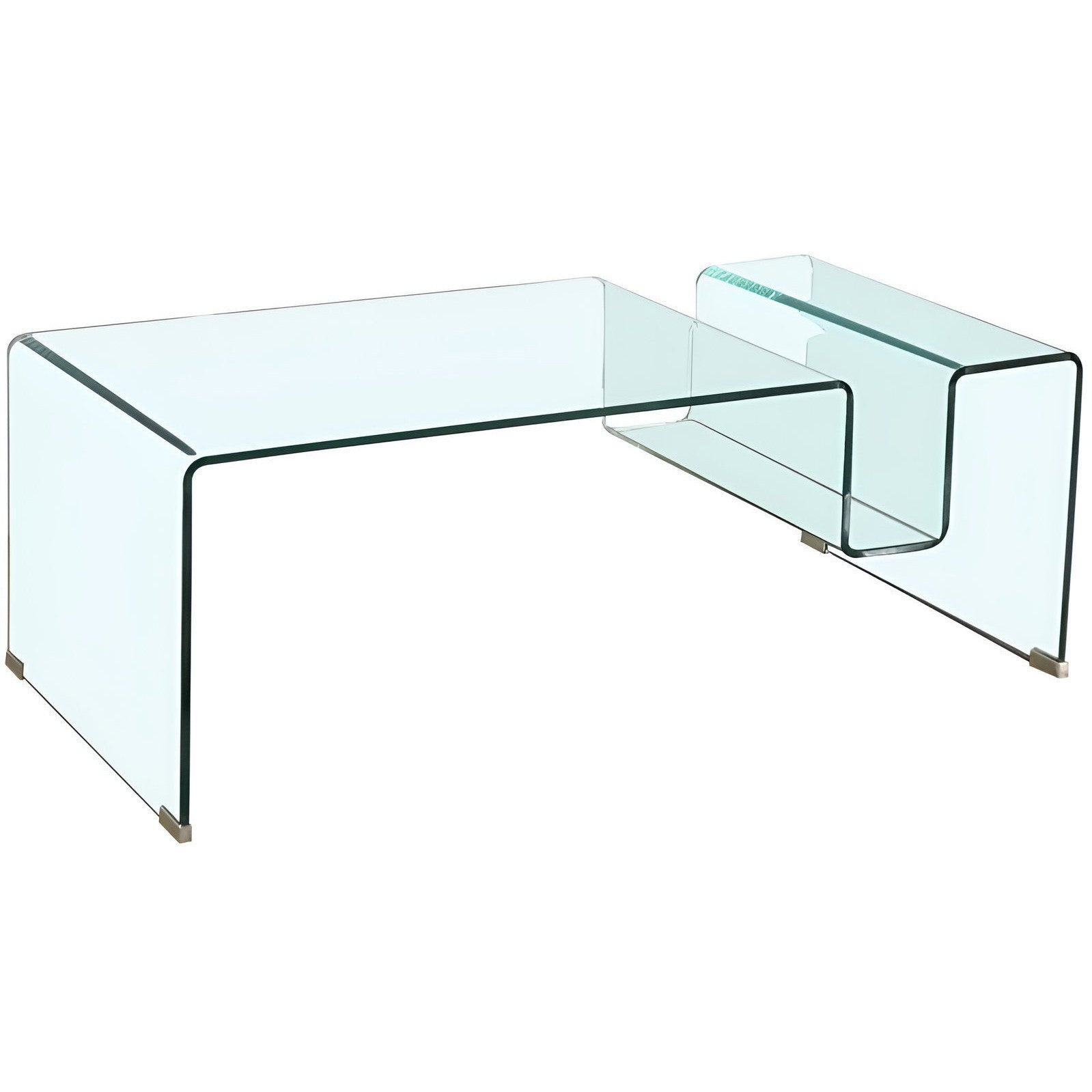 Τραπεζάκι Σαλονιού Crystal Flux 120x60x43