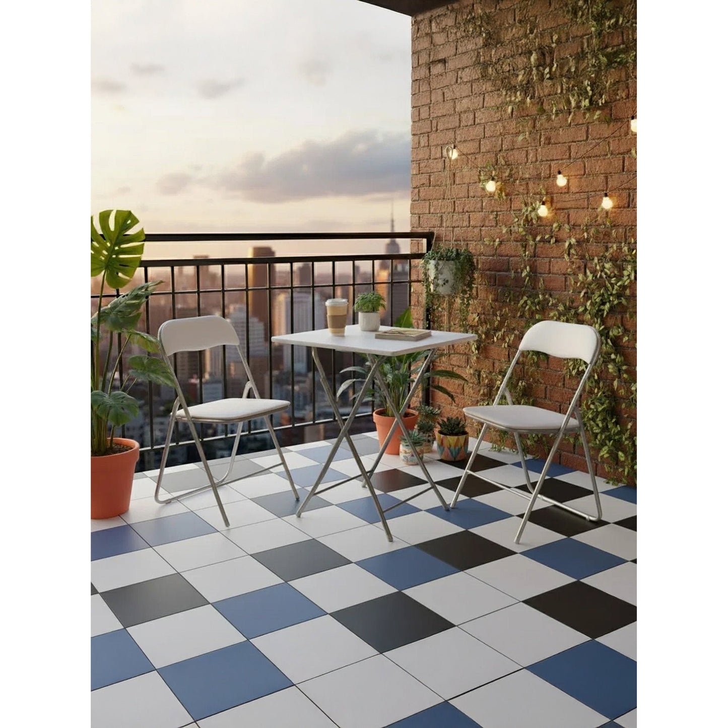 Lewis Dining Set White