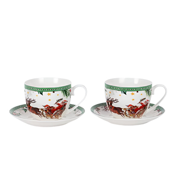 ΚΟΥΠΑ ΜΕ ΠΙΑΤΑΚΙ ΜΕ ΧΡΙΣΤΟΥΓΕΝΝΙΑΤΙΚΗ ΠΑΡΑΣΤΑΣΗ ΣΕΤ 2 ΤΜΧ