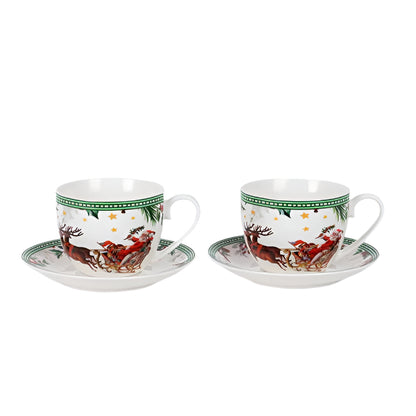 ΚΟΥΠΑ ΜΕ ΠΙΑΤΑΚΙ ΜΕ ΧΡΙΣΤΟΥΓΕΝΝΙΑΤΙΚΗ ΠΑΡΑΣΤΑΣΗ ΣΕΤ 2 ΤΜΧ