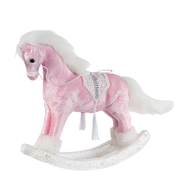 ΒΕΛΟΥΔΙΝΟ ΑΛΟΓΑΚΙ ΡΟΖ-ΛΕΥΚΟ 38x10x28