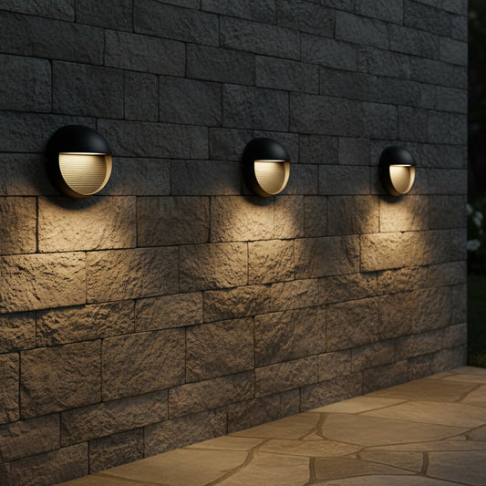 STEPART KLV-101-0095 Φωτιστικό Σκαλοπατιού / Διαδρόμου LED 3W 375lm 45° AC 220-240V Αδιάβροχο IP65 Θερμό Λευκό 2700K - Lumileds SMD Chip & TÜV SÜD Driver - Μαύρο Ματ - Μ16 x Π8 x Υ16