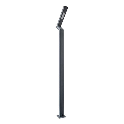 ZAPOPAN 90838 Φωτιστικό Urban Πλατείας/Πάρκου LED 30W 4080lm 120° AC 220-240V Αδιάβροχο IP65 Φυσικό Λευκό 5000K - Lumileds SMD Chip & Mean Well TÜV Driver - Γκρι Ανθρακί Ματ - Μ75 x Π14 x Υ360