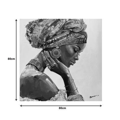 Πίνακας σε Καμβά Jalo 80x3.5x80