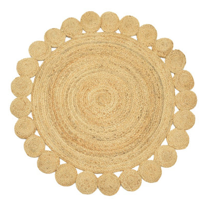 Χαλί Voni Φυσικό Γιούτα Φ120x1