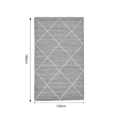 Χαλί Strike Μπεζ-Εκρού Γιούτα 120x180x1