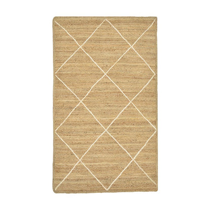 Χαλί Strike Μπεζ-Εκρού Γιούτα 120x180x1