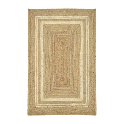Χαλί Mazir Μπεζ-Εκρού Γιούτα 120x180x1