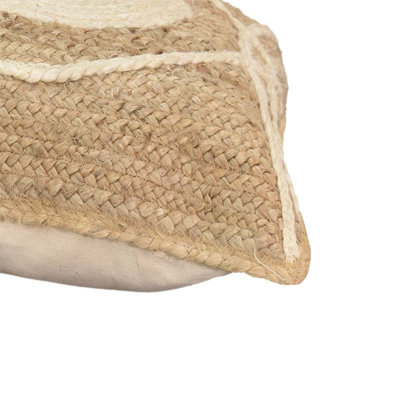 Μαξιλάρι Foliens Φυσικό-Εκρού 100% Γιούτα 45x45x2.5