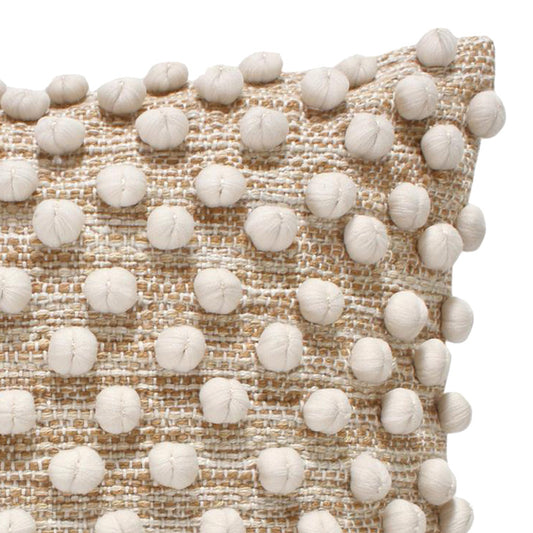 Μαξιλάρι Finne Βαμβακερό σε Μπεζ Απόχρωση 45x45x2.5