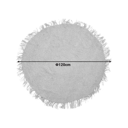 Χαλί Chata Γιούτα σε Φυσική Απόχρωση Φ120x1