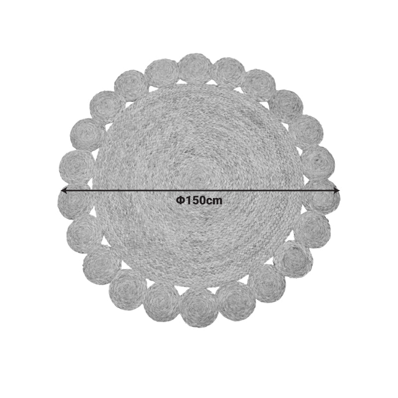 Χαλί Voni Φυσικό Γιούτα Φ150x1