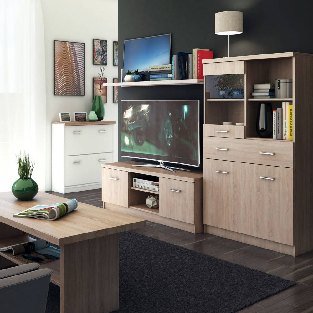 Σύνθεση Τηλεόρασης Top Mix 200x42x150 Sonoma