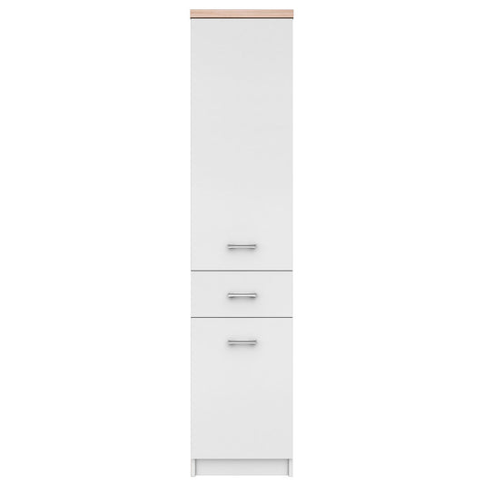 Ντουλάπα Top Mix 40x33x183 Λευκή-Σονόμα