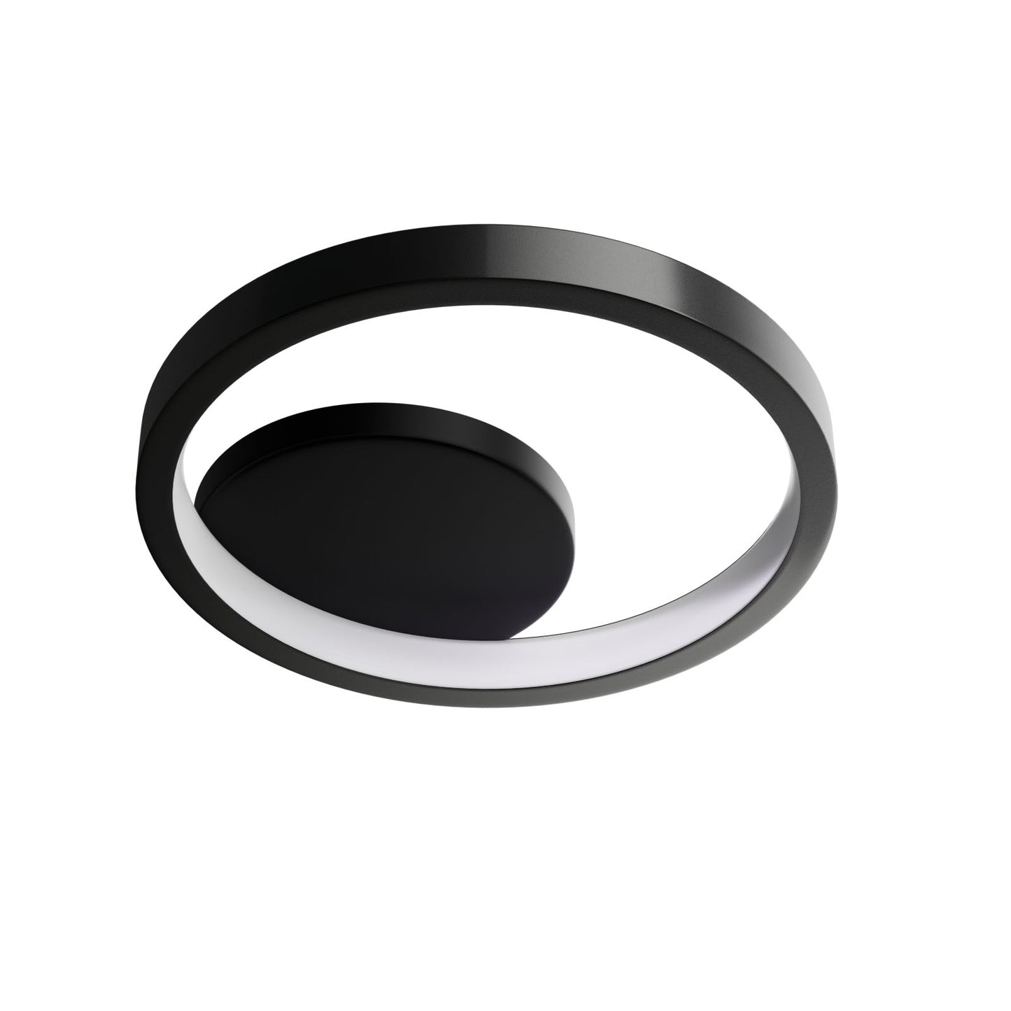 Φωτιστικό Τοίχου LED 12W 4000K Μαύρο 20x6x23