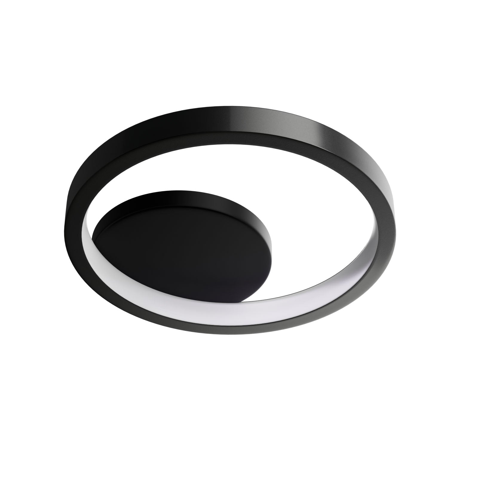 Φωτιστικό Τοίχου LED 12W 4000K Μαύρο 20x6x23