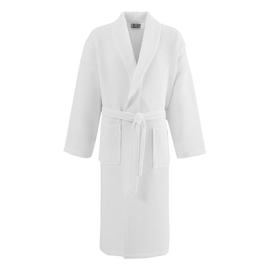 Μπουρνούζι Support Πικέ με Γιακά 50% Cot - 50% Pol 210gsm Λευκό XL