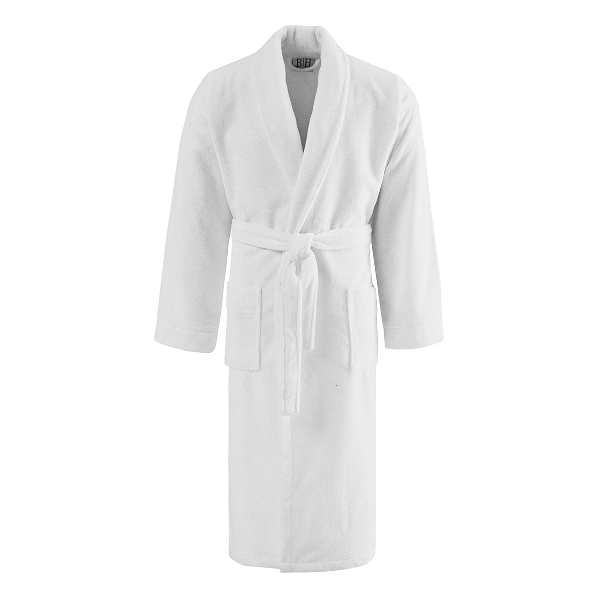 Μπουρνούζι Assist Βελουτέ με Γιακά Art Ε3054 55% Cot - 45% Pol 300gsm Λευκό L