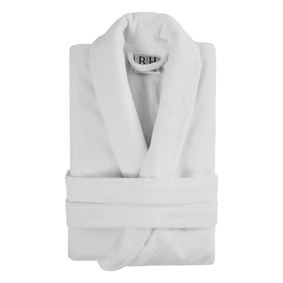 Μπουρνούζι Assist Βελουτέ με Γιακά Art Ε3054 55% Cot - 45% Pol 300gsm Λευκό L