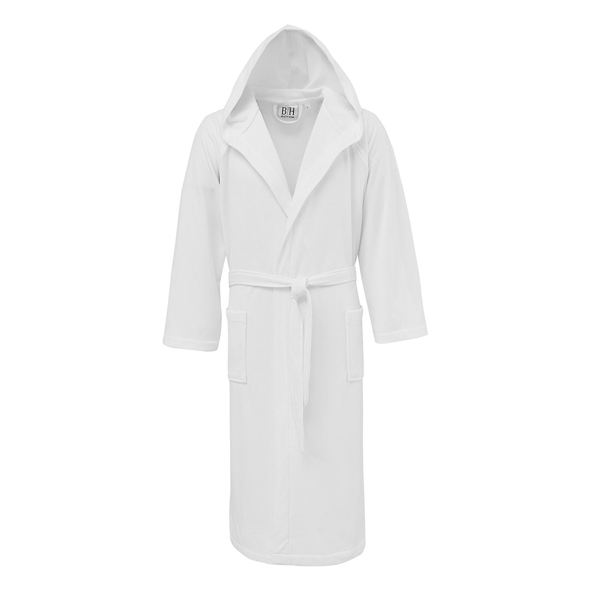 Μπουρνούζι Satisfaction Ζακάρ με Κουκούλα Art 3055 80% Cot - 20% Pol 270gsm Λευκό L