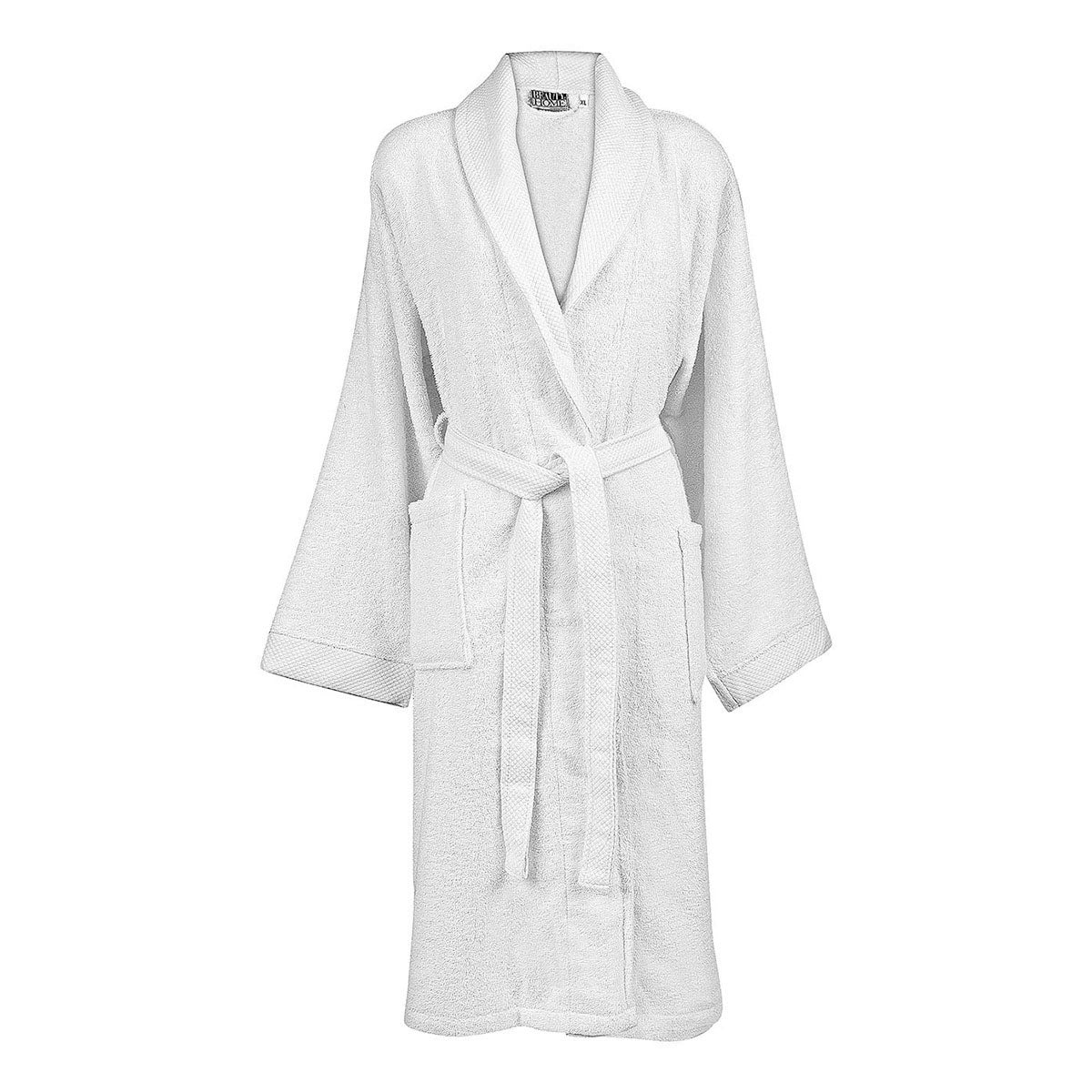 Μπουρνούζι με Γιακά Art 3091 L-XL Λευκό