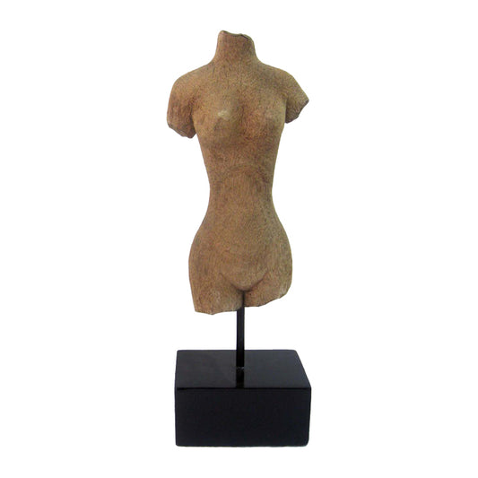 Επιτραπέζιο Διακοσμητικό Physio Φυσικό Μάνγκο Ξύλο-Μέταλλο 14.5x9x38.5