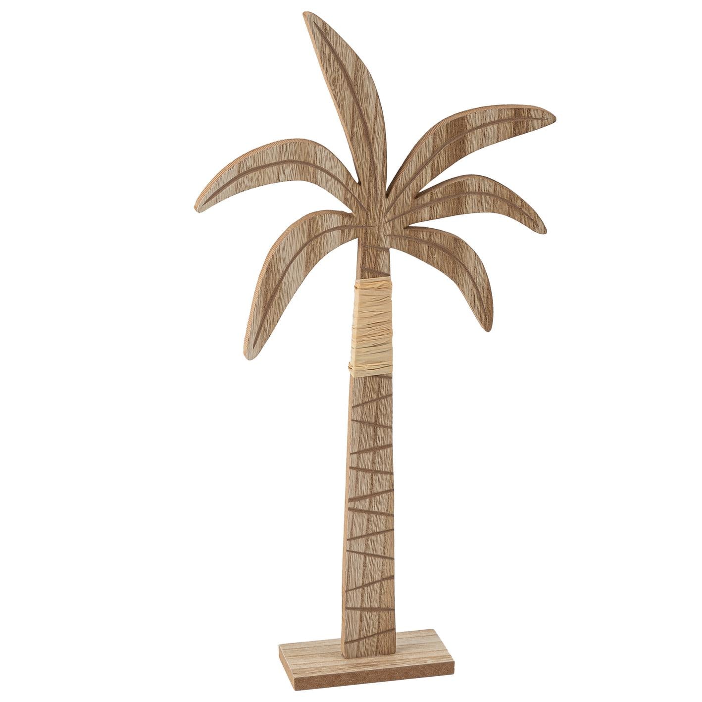 Φοίνικας από Ξύλο και Ράφια 21x41x5
