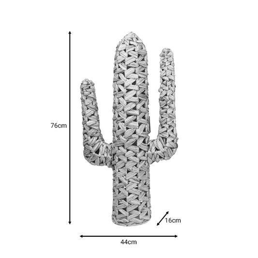 Διακοσμητικό Wanzo Ψάθινο Φυσικό 76x16x44