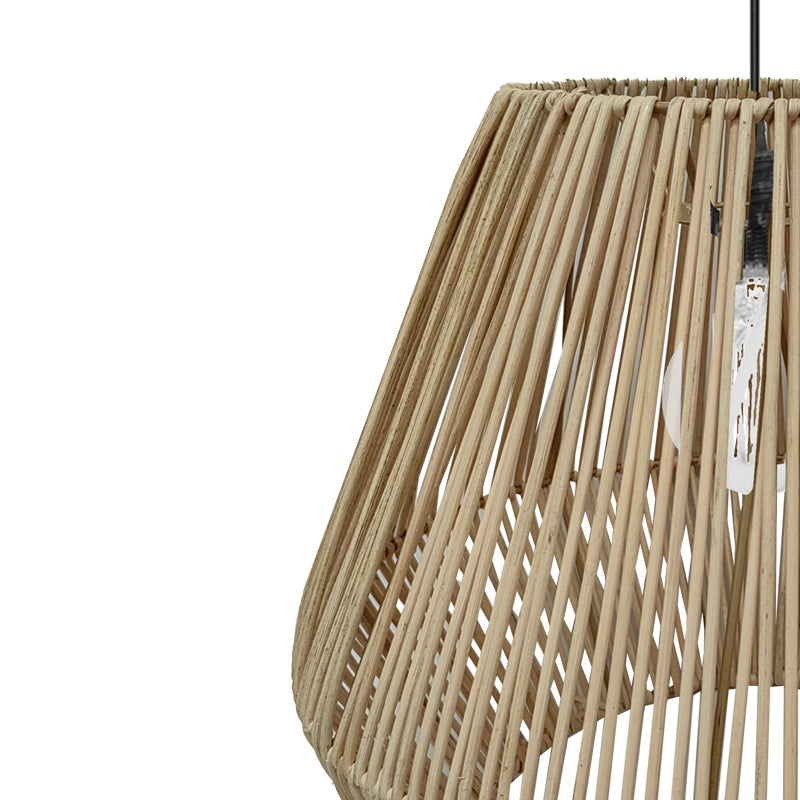 Ceiling Light Lilabel Wicker in Natural Shade Φ25x84