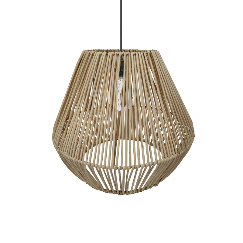 Ceiling Light Lilabel Wicker in Natural Shade Φ25x84
