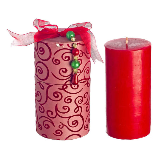 Κερί Κόκκινο σε Κουτί 15εκ