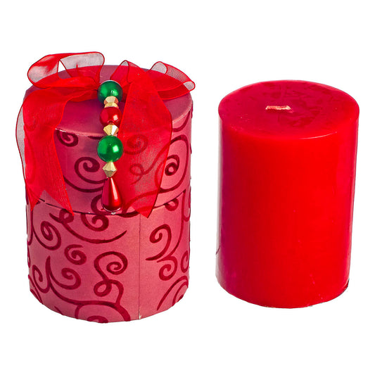 Κερί Κόκκινο σε Κουτί 10εκ