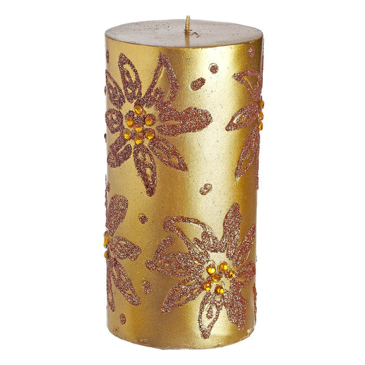 Κερί Κύλινδρος Μπρονζέ 8x8x15