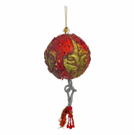 Μπάλα Χριστουγέννων Μπρονζέ 10x10x20