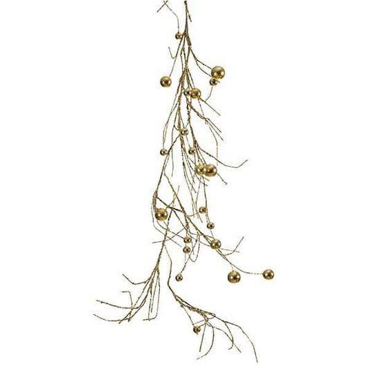 Γιρλάντα Χρυσή με Berries 120εκ