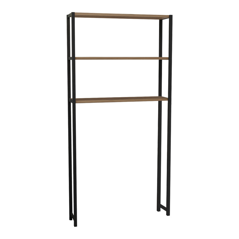 Έπιπλο Πλυντηρίου Bothy Oak-Μαύρο Μελαμίνης 70x21x150