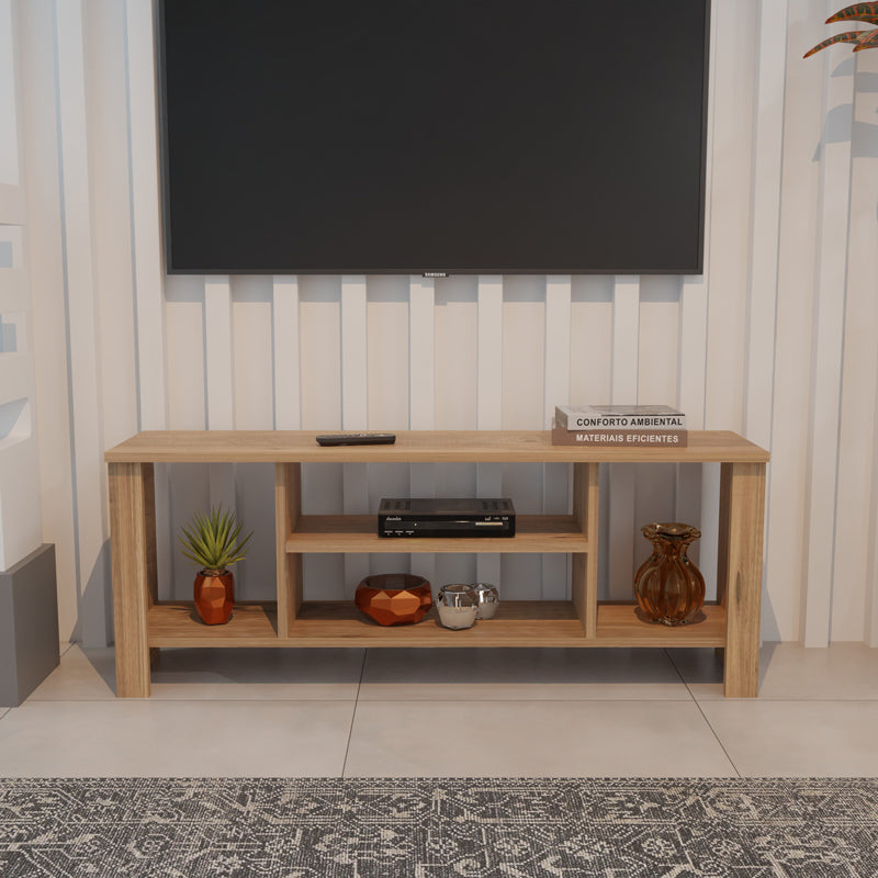 Έπιπλο Τηλεόρασης Seref σε Oak Απόχρωση 120x30x47