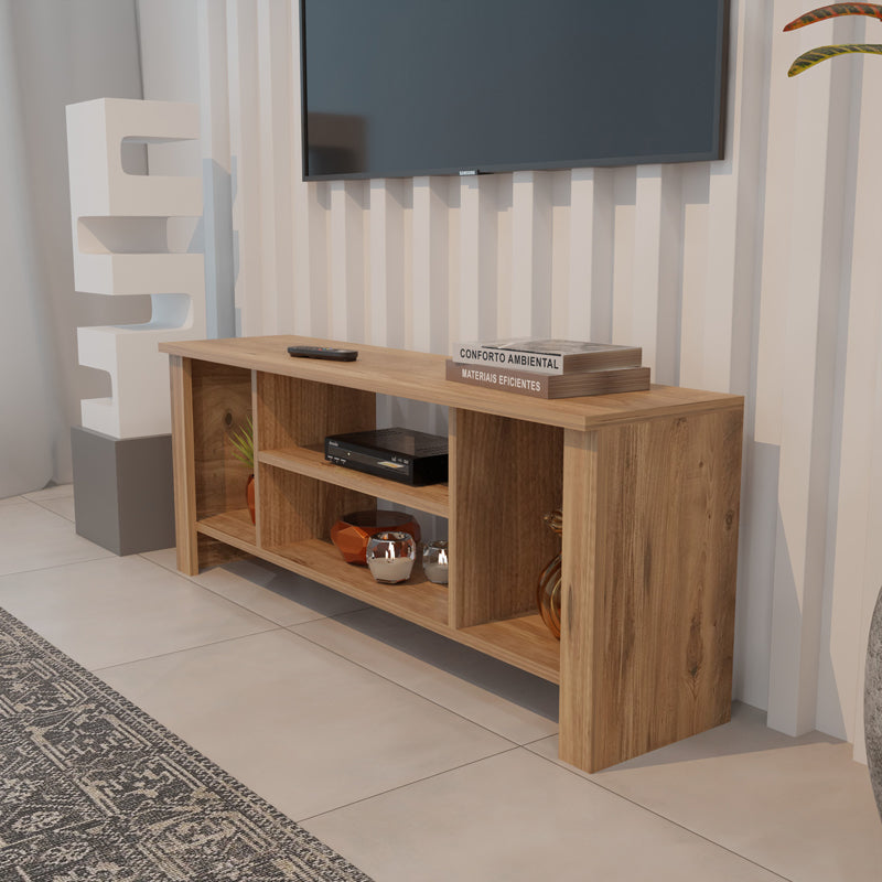 Έπιπλο Τηλεόρασης Seref σε Oak Απόχρωση 120x30x47