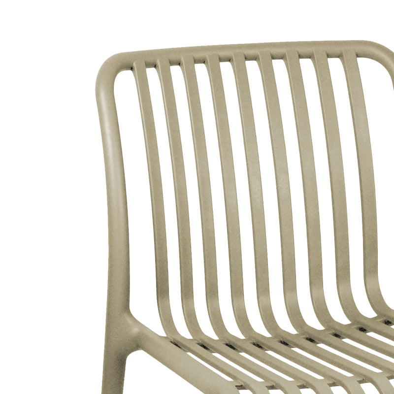 Καρέκλα Zoi PP σε Απόχρωση Cappucino 42x58x79