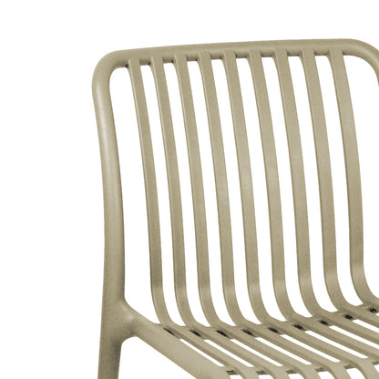 Καρέκλα Zoi PP σε Απόχρωση Cappucino 42x58x79