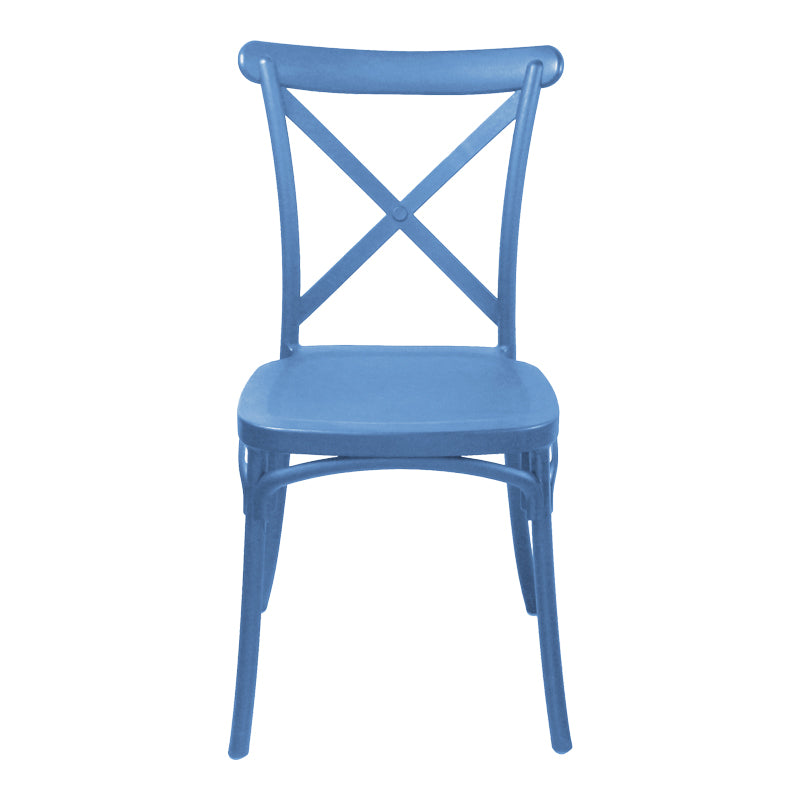 Καρέκλα Crossie PP σε Απόχρωση Μπλε 38x46.5x82