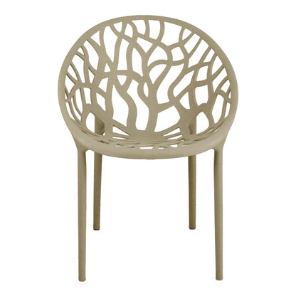 Πολυθρόνα Daren PP σε Cappuccino Απόχρωση 59x60x79,5