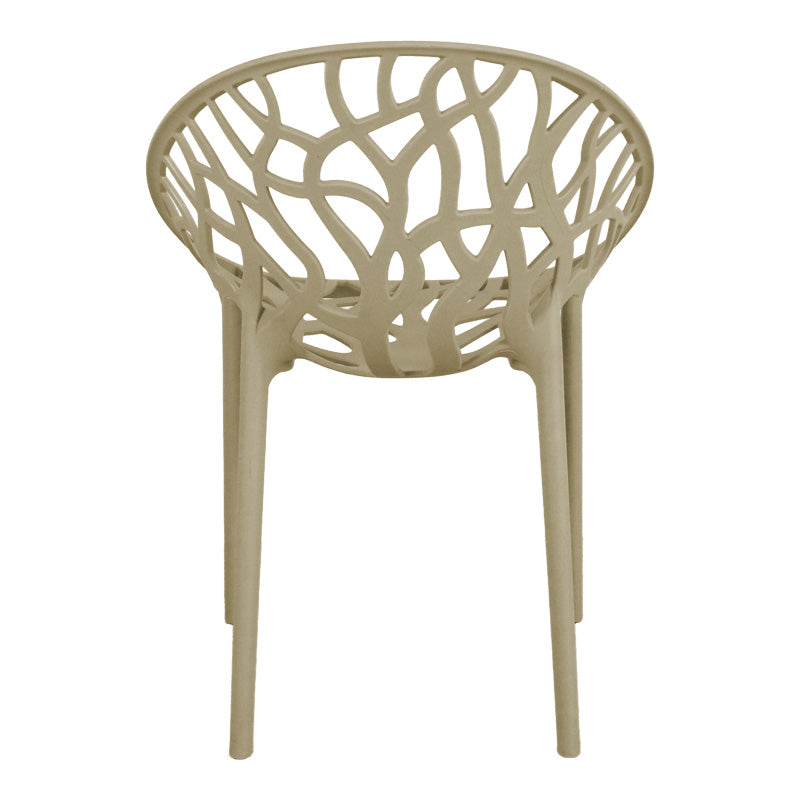 Πολυθρόνα Daren PP σε Cappuccino Απόχρωση 59x60x79,5