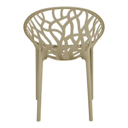 Πολυθρόνα Daren PP σε Cappuccino Απόχρωση 59x60x79,5